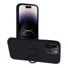 Pouzdro Forcell SILICONE RING APPLE IPHONE 14 PRO MAX ( 6.7" ) černé
