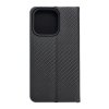 Pouzdro Forcell LUNA Book Carbon APPLE IPHONE 14 Pro ( 6.1" ) černé
