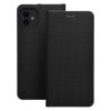 Pouzdro Forcell LUNA Book Carbon APPLE IPHONE 14 Pro Max ( 6.7" ) černé