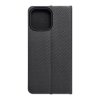 Pouzdro Forcell LUNA Book Carbon APPLE IPHONE 14 Pro Max ( 6.7" ) černé