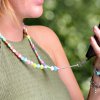 Šňůrka na mobil PIXIE na telefon / délka 68cm (34cm ve smyčce) / na krk - srdce