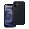 FuteraSILICONEMAGCOVERkompatybilnyzMagSafedoIPHONE12Miniczarny1
