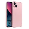Pouzdro METALLIC APPLE IPHONE 13 růžové