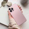 Pouzdro METALLIC APPLE IPHONE 13 růžové