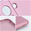Pouzdro METALLIC APPLE IPHONE 13 růžové