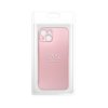 Pouzdro METALLIC APPLE IPHONE 13 růžové