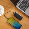 Externí baterie (POWER BANK) VEGER S10 - 10 000mAh LCD Quick Charge PD20W černá