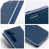 Pouzdro Forcell LUNA Book Carbon SAMSUNG Galaxy A23 5G modré