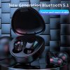 Sluchátka bezdrátové / bluetooth stereo TWS M9 + Dokovací stanice černé