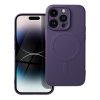 Pouzdro Silicone Mag Cover APPLE IPHONE 14 PRO tmavě fialové