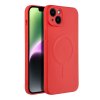 FuteraSILICONEMAGCOVERkompatybilnyzMagSafedoIPHONE14Plusczerwony2