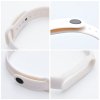 Řemínek / silikonový pásek smart band Xiaomi Mi Band 5 / 6 / 7 krémová