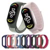 Řemínek / nylonový pásek smart band Xiaomi Mi Band 3 / 4 / 5 / 6 / 7 růžová