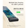 Externí baterie (POWER BANK) VEGER PlugOn - 5000mAh s vestavěným konektorem Typ C PD20W (W0556P)