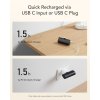 Externí baterie (POWER BANK) VEGER PlugOn - 5000mAh s vestavěným konektorem Typ C PD20W (W0556P)