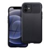 Pouzdro CARBON PREMIUM APPLE IPHONE 12 / 12 Pro černé