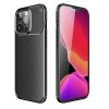 Pouzdro CARBON PREMIUM SAMSUNG Galaxy A12 černé