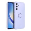 Pouzdro Forcell SILICONE RING SAMSUNG Galaxy A34 5G fialové