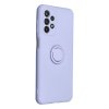 Pouzdro Forcell SILICONE RING SAMSUNG Galaxy A34 5G fialové