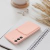 Pouzdro Forcell CARD CASE SAMSUNG Galaxy A34 5G růžové