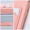 Pouzdro Forcell CARD CASE SAMSUNG Galaxy A34 5G růžové