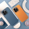 Pouzdro Leather Mag Cover APPLE IPHONE 14 PLUS oranžové