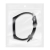 Řemínek / elastomerový pásek LIFESTYLE smart band Xiaomi Mi Band 5 / 6 šedý