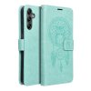 Pouzdro Forcell MEZZO Book SAMSUNG Galaxy A14 4G lapač snů zelené
