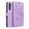 Pouzdro Forcell MEZZO Book SAMSUNG Galaxy A54 5G lapač snů fialové