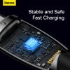 BASEUS Kabel Typ C Typ C Power delivery 100W Glimmer Series CADH000801 2m černý