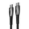 BASEUS Kabel Typ C Typ C Power delivery 100W Glimmer Series CADH000801 2m černý