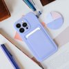 Pouzdro Forcell CARD CASE XIAOMI Redmi 12C fialové