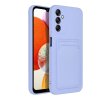 Pouzdro Forcell CARD CASE SAMSUNG Galaxy A14 5G / A14 4G fialové