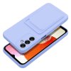 Pouzdro Forcell CARD CASE SAMSUNG Galaxy A14 5G / A14 4G fialové