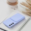 Pouzdro Forcell CARD CASE SAMSUNG Galaxy A14 5G / A14 4G fialové