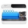 Externí baterie (POWER BANK) BASEUS QPow - 10 000mAh LCD Quick Charge PD 20W s Lightning kabelem 8-pin bílá PPQD020002