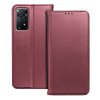 Pouzdro Smart Magneto XIAOMI REDMI NOTE 12 4G vínově červené