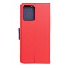 Pouzdro Fancy Book XIAOMI Redmi NOTE 12 5G červené / navy blue