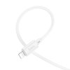 HOCO kabel typ C na Lightning PD 2,4A 20W X88 1 m bílý