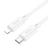 HOCO kabel typ C na Lightning PD 2,4A 20W X88 1 m bílý