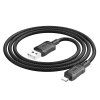 Kabel HOCO USB A na Lightning 2,4A X94 1 m černý