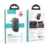 HOCO transmitter FM vysílač BT Jack 3,5 mm E73 Pro černý