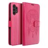 Pouzdro Forcell MEZZO Book SAMSUNG Galaxy A13 4G lapač snů purpurové