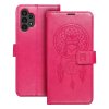 Pouzdro Forcell MEZZO Book SAMSUNG Galaxy A13 4G lapač snů purpurové