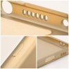 Pouzdro METALLIC APPLE IPHONE 15 PLUS zlaté