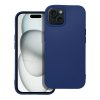 Pouzdro Forcell SOFT APPLE IPHONE 15 tmavě modré