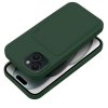 Pouzdro Forcell CARD CASE APPLE IPHONE 15 zelené