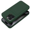 Pouzdro Forcell CARD CASE APPLE IPHONE 15 PRO MAX zelené