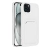 Pouzdro Forcell CARD CASE APPLE IPHONE 15 PLUS bílé