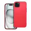 Pouzdro Forcell SOFT APPLE IPHONE 15 PLUS červené